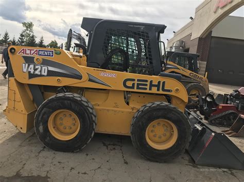 gehl skid steer for sale in michigan|used gehl v420 for sale.